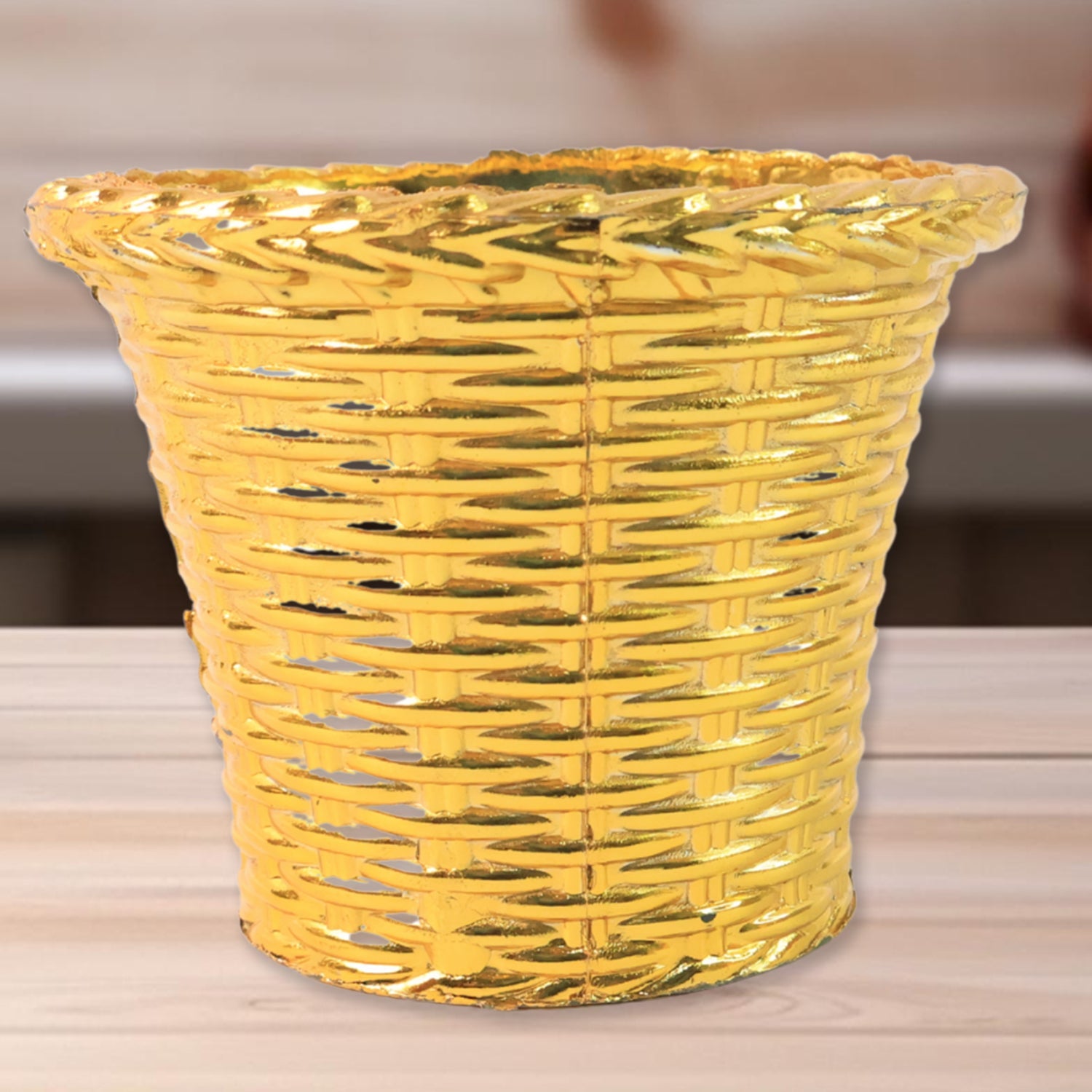 Plastic Flower Valencia (Pot) Home and Outdoor (4 Pc) Plastic Flower Valencia (Pot) Home and Outdoor (4 Pc)